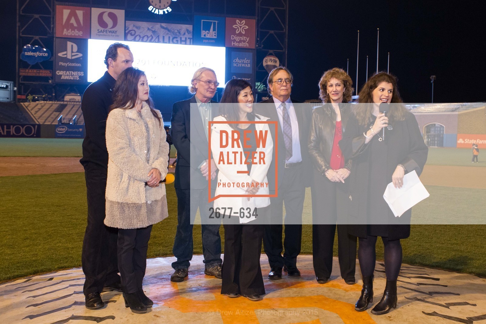 Kristi Yamaguchi, Bret Hedican, Mike Herbst, Michael Baker, Liane Baker, Amy Wender-Hoch, Holiday Heroes 2015, AT&T Park, December 7th, 2015,Drew Altizer, Drew Altizer Photography, full-service agency, private events, San Francisco photographer, photographer california