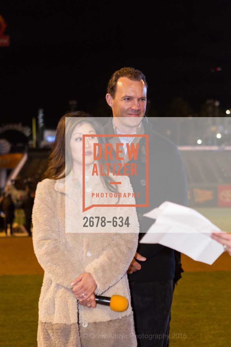Kristi Yamaguchi, Bret Hedican, Holiday Heroes 2015, AT&T Park, December 7th, 2015,Drew Altizer, Drew Altizer Photography, full-service agency, private events, San Francisco photographer, photographer california