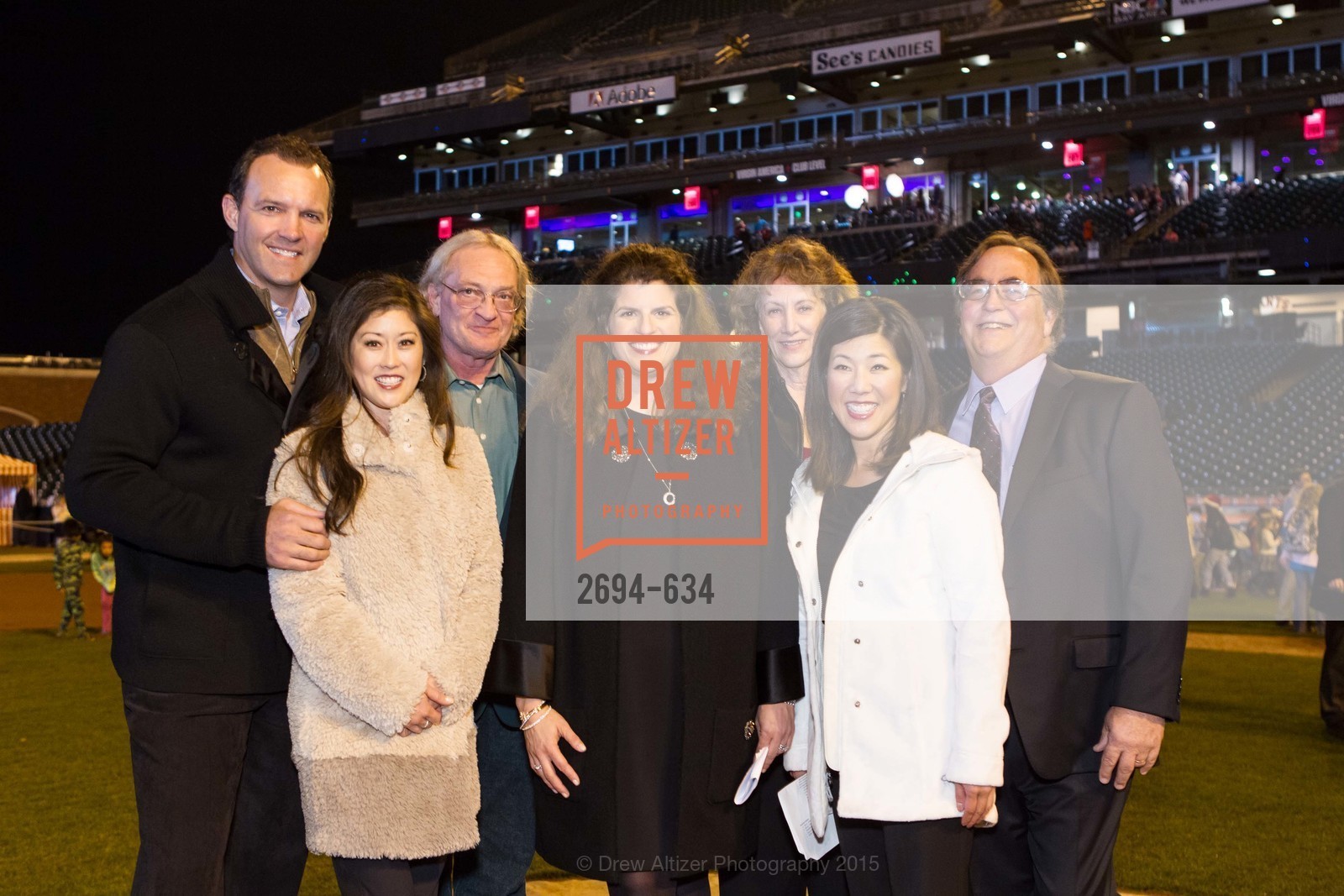 Bret Hedican, Kristi Yamaguchi, Amy Wender-Hoch, Liane Baker, Michael Baker, Holiday Heroes 2015, AT&T Park, December 7th, 2015,Drew Altizer, Drew Altizer Photography, full-service agency, private events, San Francisco photographer, photographer california