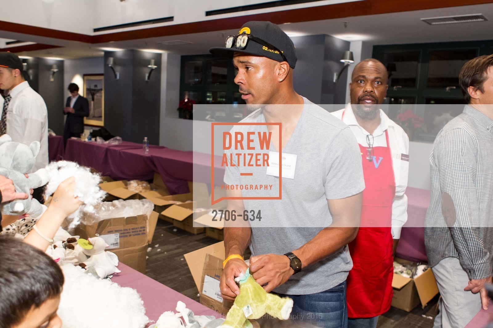 Donald Strickland, Holiday Heroes 2015, AT&T Park, December 7th, 2015,Drew Altizer, Drew Altizer Photography, full-service event agency, private events, San Francisco photographer, photographer California