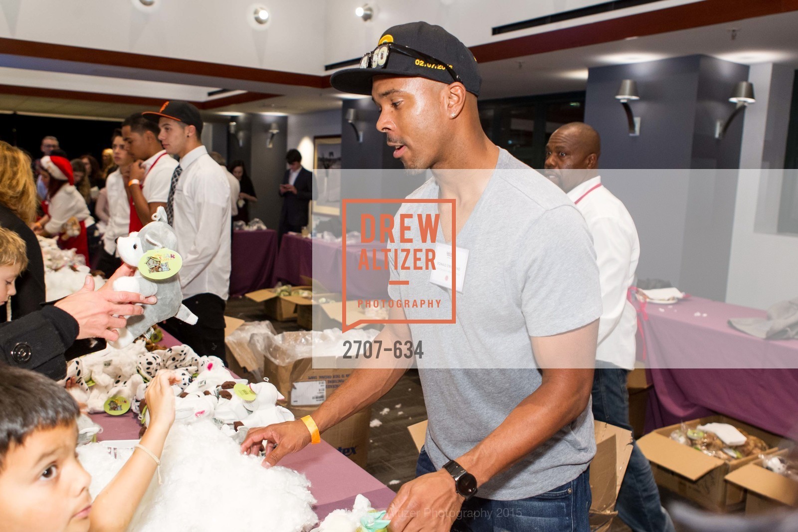 Donald Strickland, Holiday Heroes 2015, AT&T Park, December 7th, 2015,Drew Altizer, Drew Altizer Photography, full-service event agency, private events, San Francisco photographer, photographer California