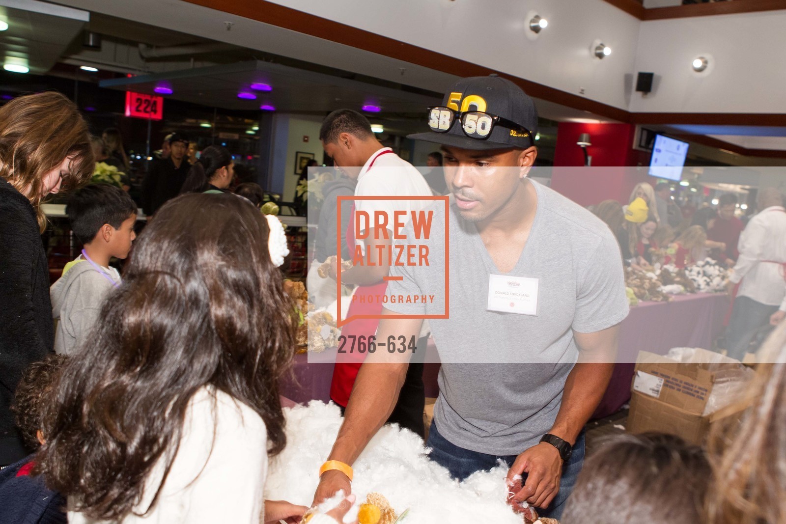 Donald Strickland, Holiday Heroes 2015, AT&T Park, December 7th, 2015,Drew Altizer, Drew Altizer Photography, full-service event agency, private events, San Francisco photographer, photographer California