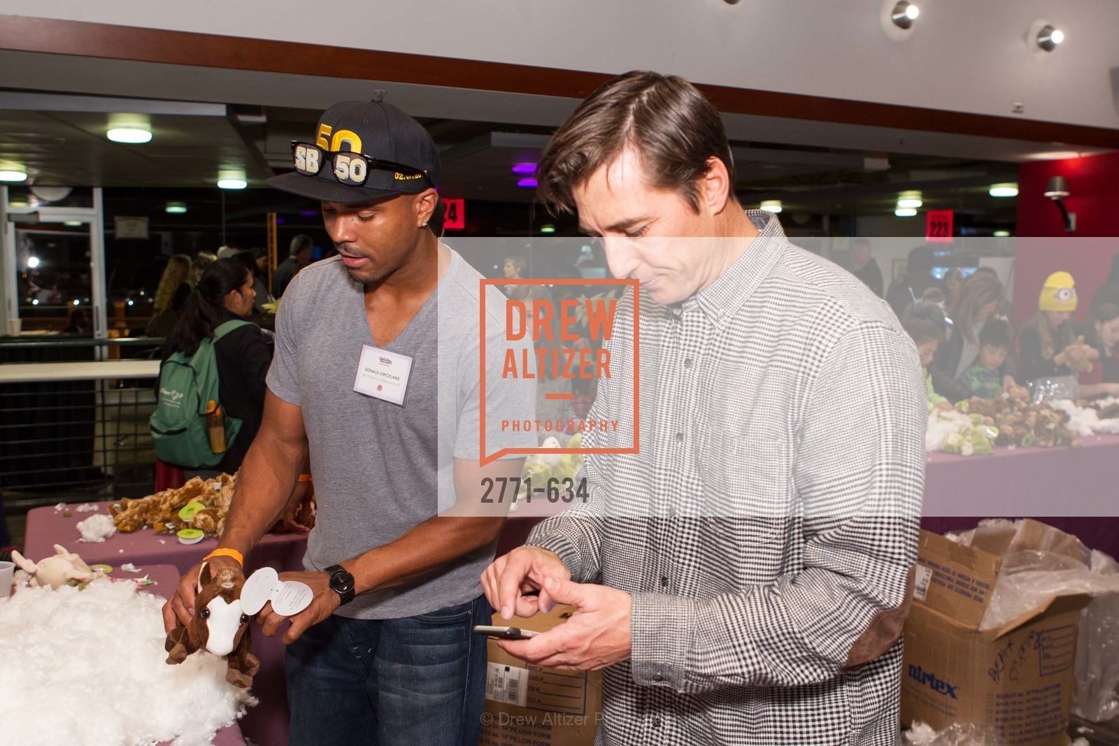 Donald Strickland, Jonny Moseley, Holiday Heroes 2015, AT&T Park, December 7th, 2015,Drew Altizer, Drew Altizer Photography, full-service agency, private events, San Francisco photographer, photographer california