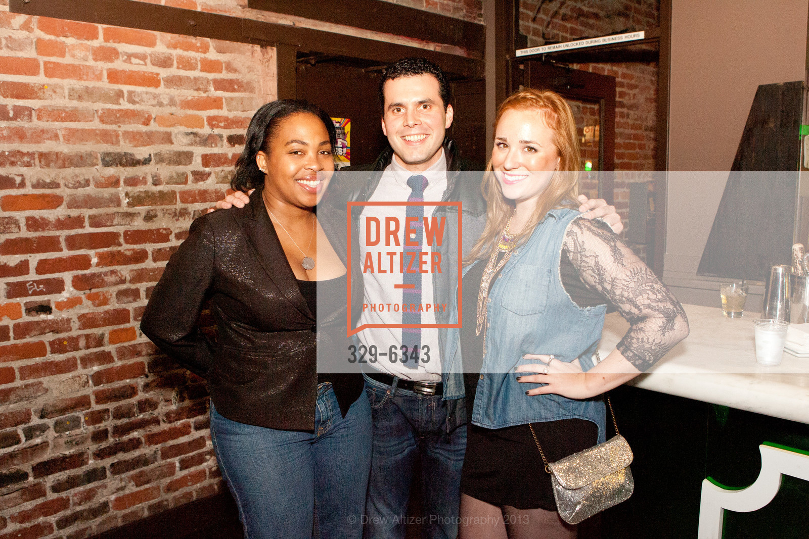 Kelenia Olsen, Rodolfo Vazquez, Andrea Marquis, SPINSTERS OF SAN FRANCISCO: Denims & Diamonds, US, February 7th, 2013, Photo #329-6343 Kelenia Olsen, Rodolfo Vazquez, Andrea Marquis, Photo #329-6343