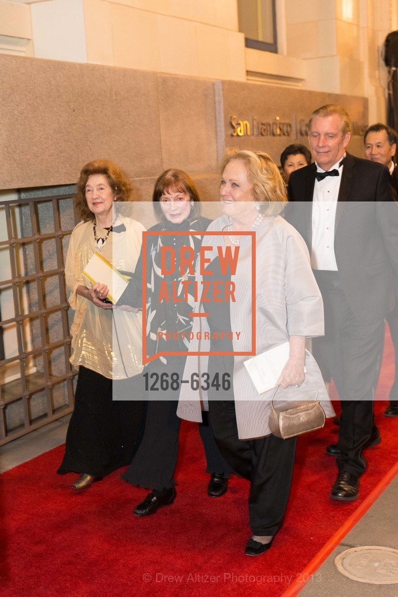 Bettye Ferguson, Maura Morey, George Norton, 2013 CONSERVATORY GALA Honoring THOMAS HAMPSON, US, April 20th, 2013, Photo #1268-6346 Bettye Ferguson, Maura Morey, George Norton, Photo #1268-6346