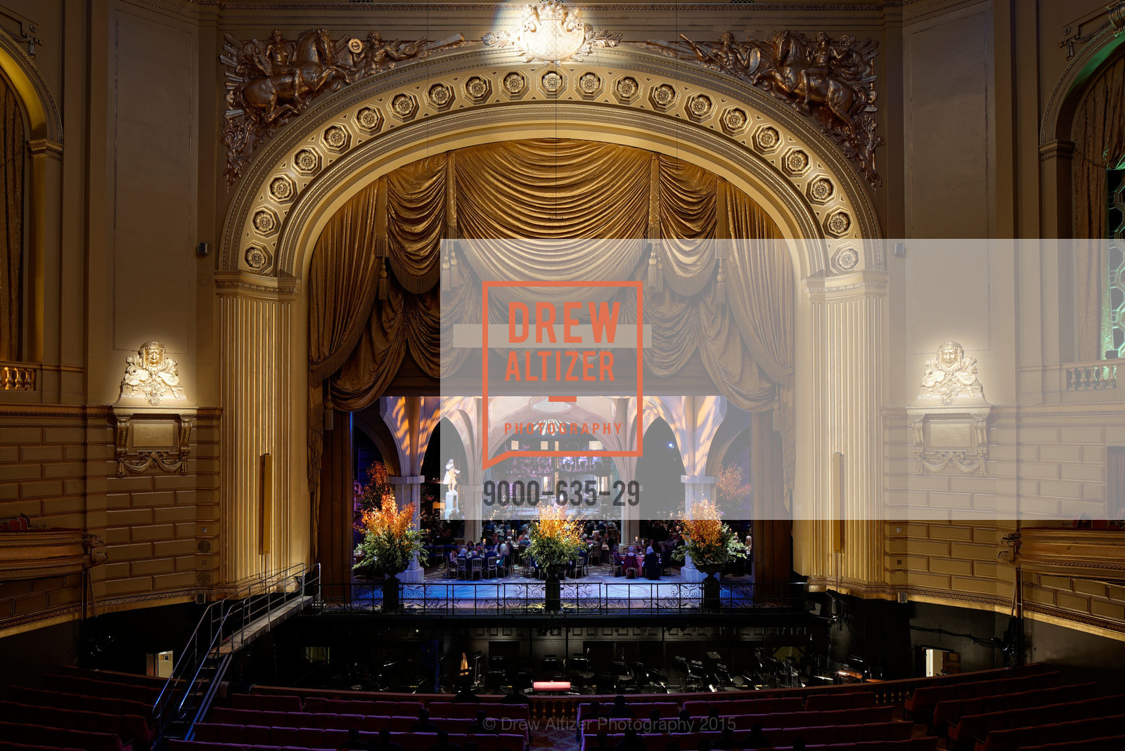 Atmosphere, An Evening on the Stage Honoring Renaissance Man Gordon Getty, War Memorial Opera House. 301 Van Ness Ave, December 7th, 2015,Drew Altizer, Drew Altizer Photography, full-service agency, private events, San Francisco photographer, photographer california
