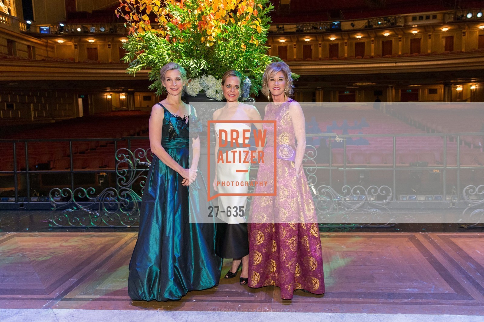 Courtney Labe, Charlot Malin, Mary Poland, An Evening on the Stage Honoring Renaissance Man Gordon Getty, War Memorial Opera House. 301 Van Ness Ave, December 7th, 2015,Drew Altizer, Drew Altizer Photography, full-service agency, private events, San Francisco photographer, photographer california