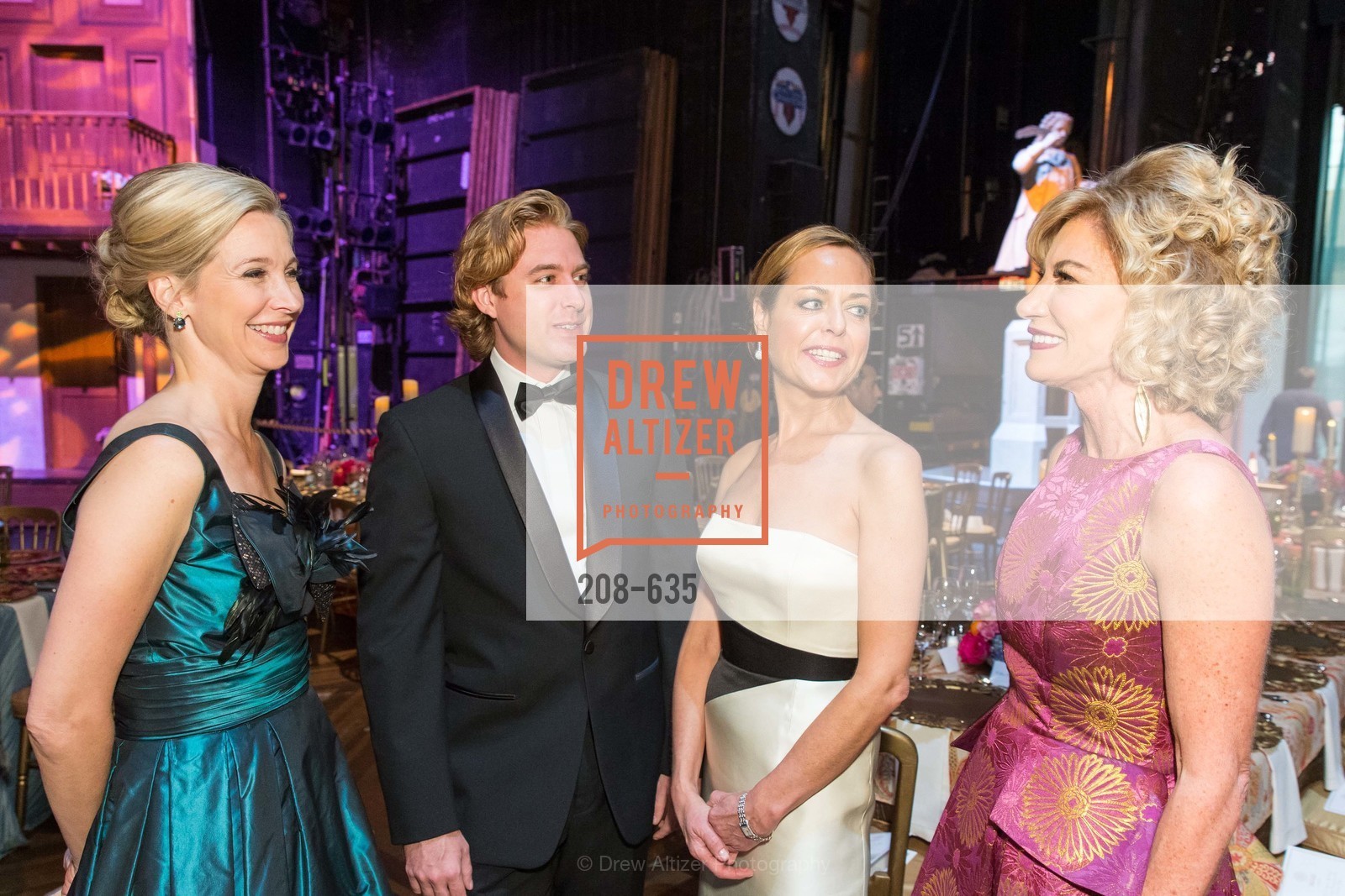Courtney Labe, Stratton Poland, Charlot Malin, Mary Poland, An Evening on the Stage Honoring Renaissance Man Gordon Getty, War Memorial Opera House. 301 Van Ness Ave, December 7th, 2015,Drew Altizer, Drew Altizer Photography, full-service agency, private events, San Francisco photographer, photographer california