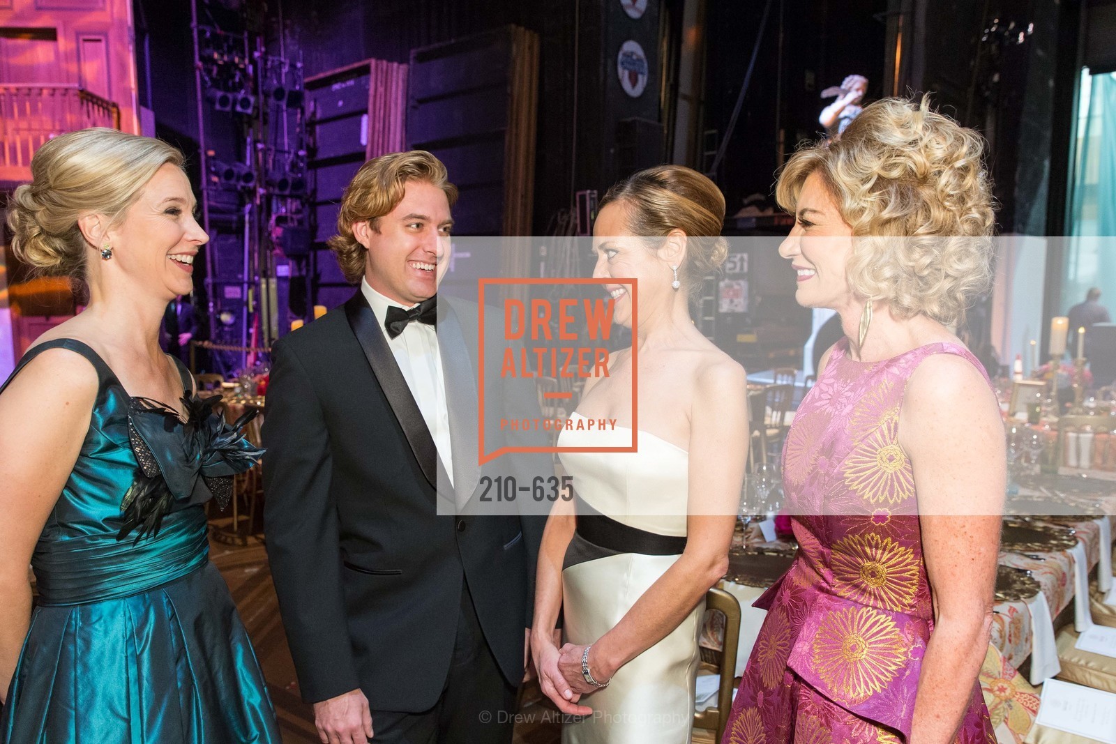 Courtney Labe, Stratton Poland, Charlot Malin, Mary Poland, An Evening on the Stage Honoring Renaissance Man Gordon Getty, War Memorial Opera House. 301 Van Ness Ave, December 7th, 2015,Drew Altizer, Drew Altizer Photography, full-service agency, private events, San Francisco photographer, photographer california