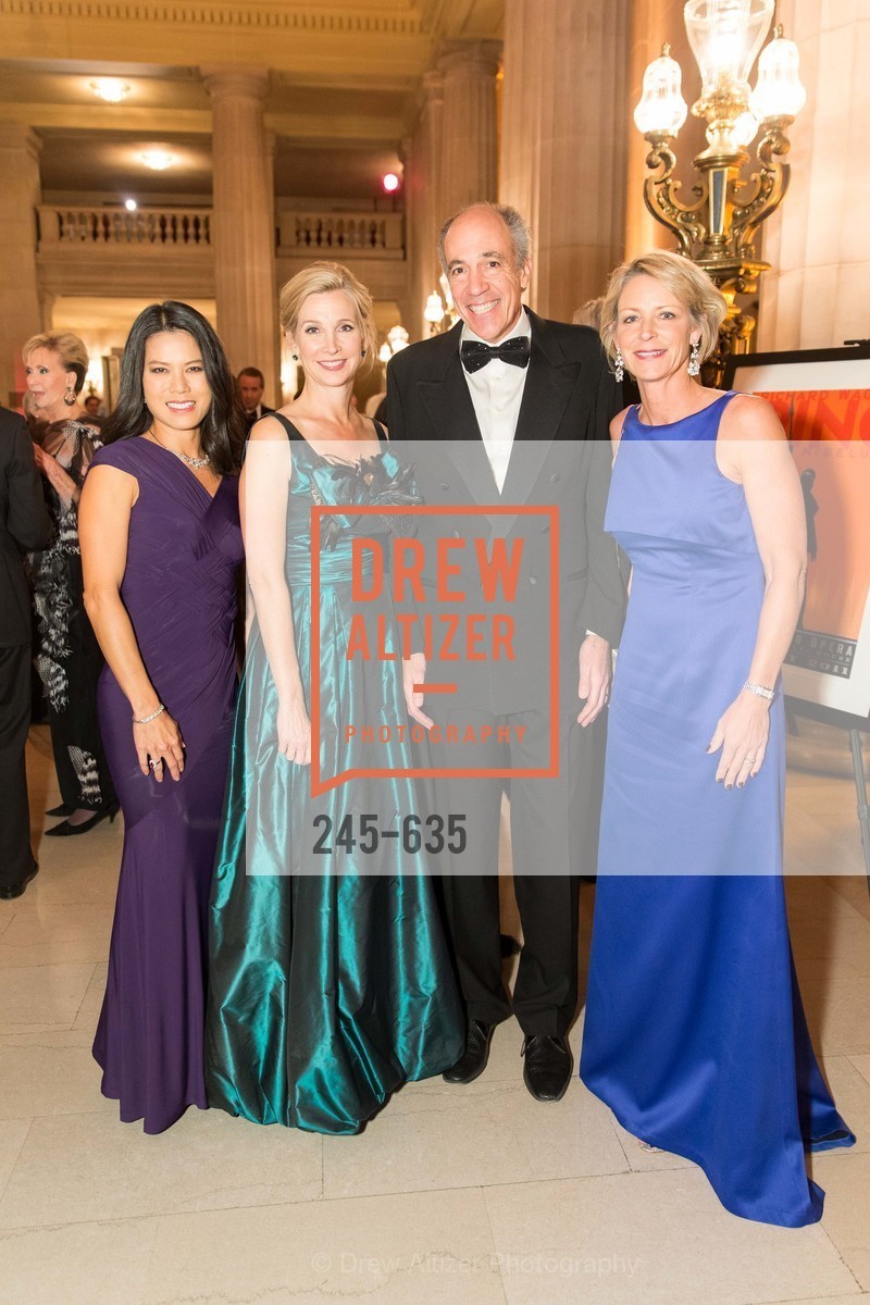 Helen Lin-Murphy, Courtney Labe, Jim Labe, Alex Fairey, An Evening on the Stage Honoring Renaissance Man Gordon Getty, War Memorial Opera House. 301 Van Ness Ave, December 7th, 2015,Drew Altizer, Drew Altizer Photography, full-service agency, private events, San Francisco photographer, photographer california