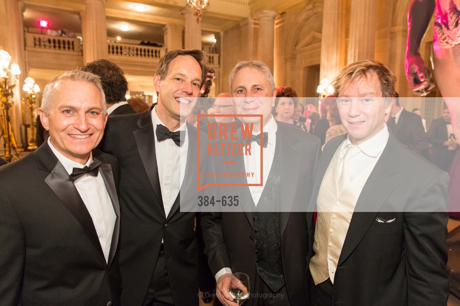 Curt Brannom, Jake Heggie, John Corigliano, Mark Adamo, An Evening on the Stage Honoring Renaissance Man Gordon Getty, War Memorial Opera House. 301 Van Ness Ave, Photo #384-635 Curt Brannom, Jake Heggie, John Corigliano, Mark Adamo, Photo #384-635