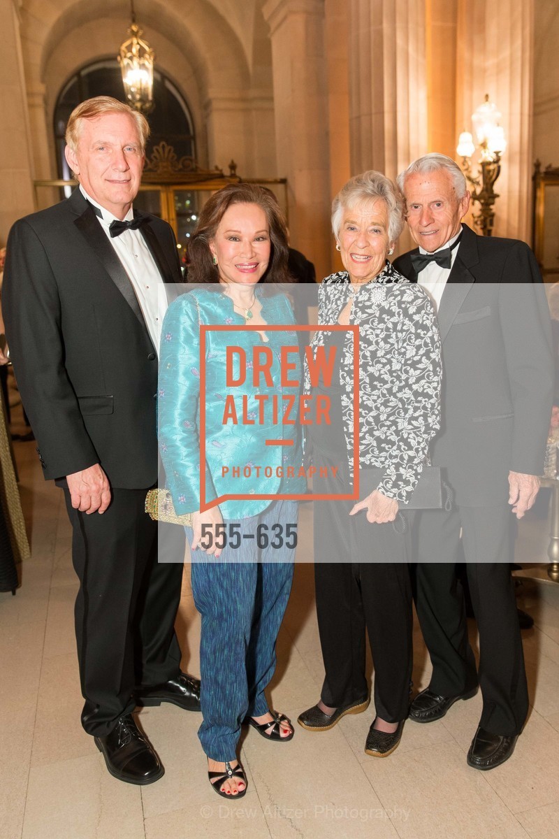 George Norton, Martha Hertelendy, Janet Pease, Norman Pease, An Evening on the Stage Honoring Renaissance Man Gordon Getty, War Memorial Opera House. 301 Van Ness Ave, December 7th, 2015,Drew Altizer, Drew Altizer Photography, full-service agency, private events, San Francisco photographer, photographer california