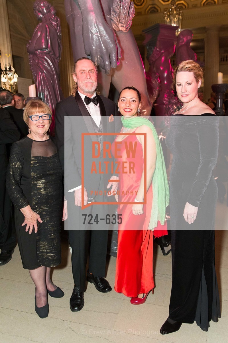Jane Randolph, David Garner, Crystal Philippi, Nicole Foland, An Evening on the Stage Honoring Renaissance Man Gordon Getty, War Memorial Opera House. 301 Van Ness Ave, Photo #724-635 Jane Randolph, David Garner, Crystal Philippi, Nicole Foland, Photo #724-635