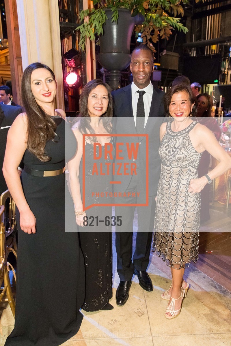 Armine Shamiryan, Donna Fujii, Michael Johnson, Melinda Yee Franklin, An Evening on the Stage Honoring Renaissance Man Gordon Getty, War Memorial Opera House. 301 Van Ness Ave, Photo #821-635 Armine Shamiryan, Donna Fujii, Michael Johnson, Melinda Yee Franklin, Photo #821-635