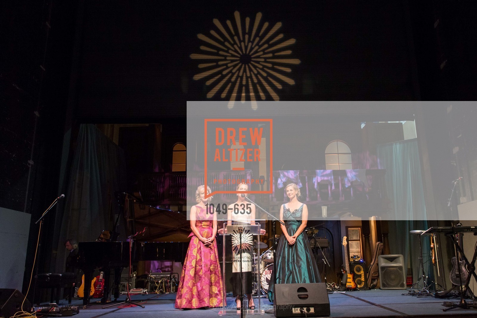 Mary Poland, Charlot Malin, Courtney Labe, An Evening on the Stage Honoring Renaissance Man Gordon Getty, War Memorial Opera House. 301 Van Ness Ave, December 7th, 2015,Drew Altizer, Drew Altizer Photography, full-service agency, private events, San Francisco photographer, photographer california