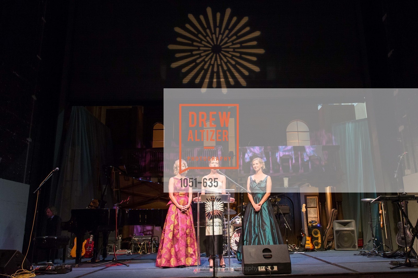 Mary Poland, Charlot Malin, Courtney Labe, An Evening on the Stage Honoring Renaissance Man Gordon Getty, War Memorial Opera House. 301 Van Ness Ave, December 7th, 2015,Drew Altizer, Drew Altizer Photography, full-service agency, private events, San Francisco photographer, photographer california