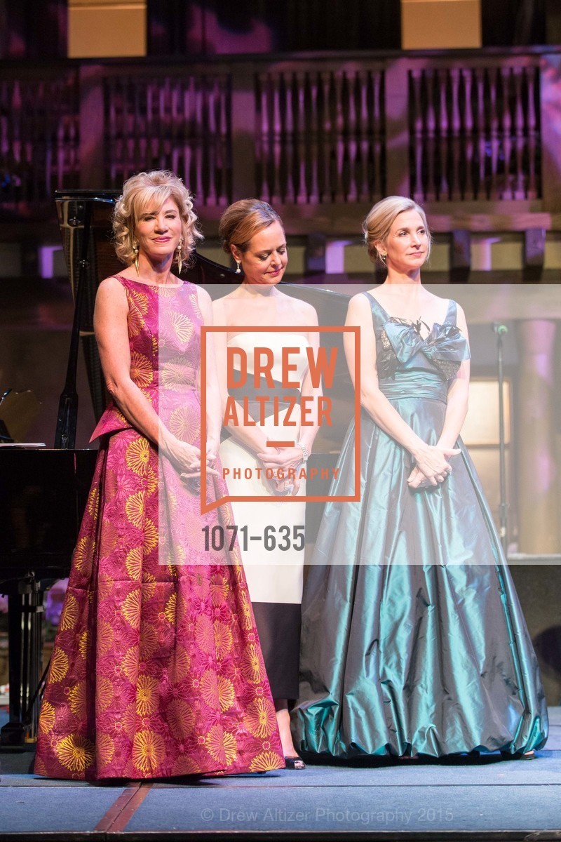 Mary Poland, Charlot Malin, Courtney Labe, An Evening on the Stage Honoring Renaissance Man Gordon Getty, War Memorial Opera House. 301 Van Ness Ave, December 7th, 2015