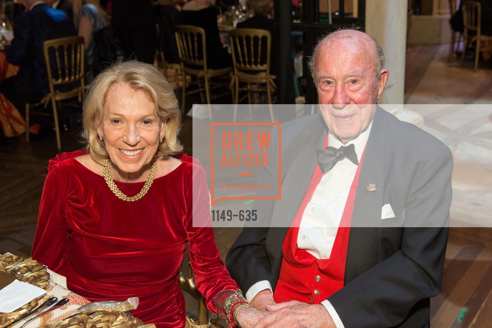 Charlotte Shultz, George Shultz, An Evening on the Stage Honoring Renaissance Man Gordon Getty, War Memorial Opera House. 301 Van Ness Ave, December 7th, 2015,Drew Altizer, Drew Altizer Photography, full-service agency, private events, San Francisco photographer, photographer california