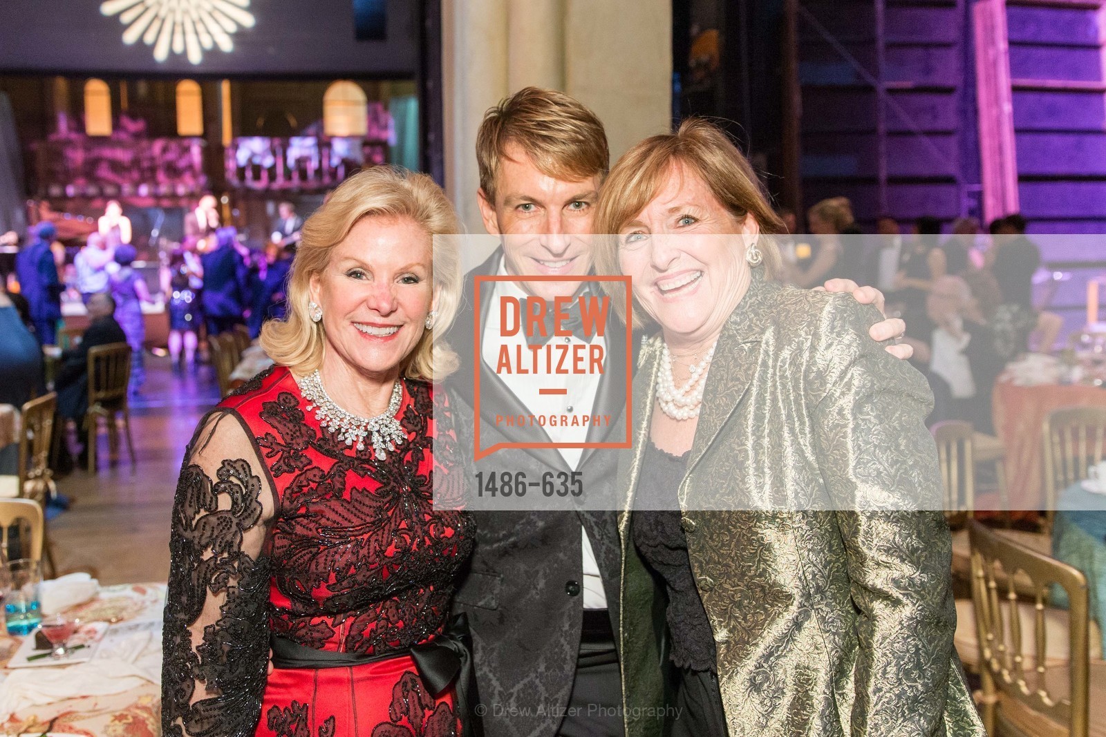 Dede Wilsey, Jack Calhoun, Frederica von Stade, An Evening on the Stage Honoring Renaissance Man Gordon Getty, War Memorial Opera House. 301 Van Ness Ave, December 7th, 2015,Drew Altizer, Drew Altizer Photography, full-service agency, private events, San Francisco photographer, photographer california