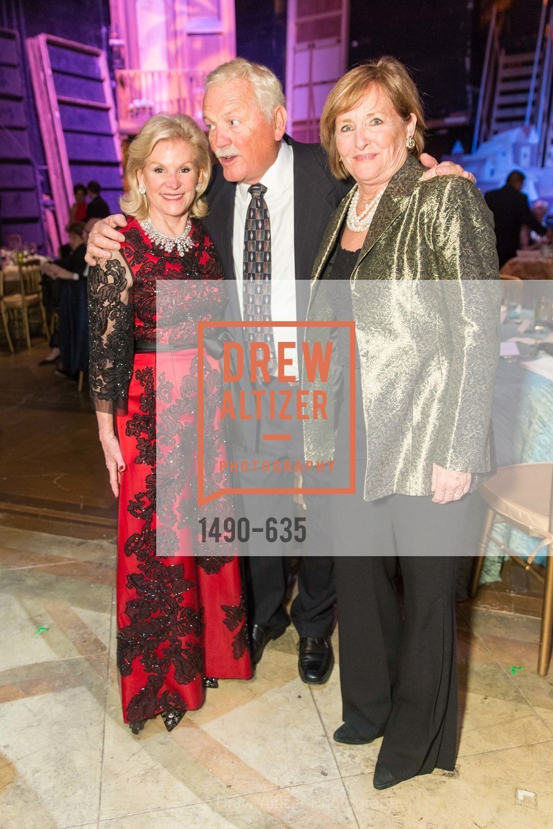 Dede Wisley, Mike Gorman, Frederica von Stade, An Evening on the Stage Honoring Renaissance Man Gordon Getty, War Memorial Opera House. 301 Van Ness Ave, December 7th, 2015,Drew Altizer, Drew Altizer Photography, full-service agency, private events, San Francisco photographer, photographer california
