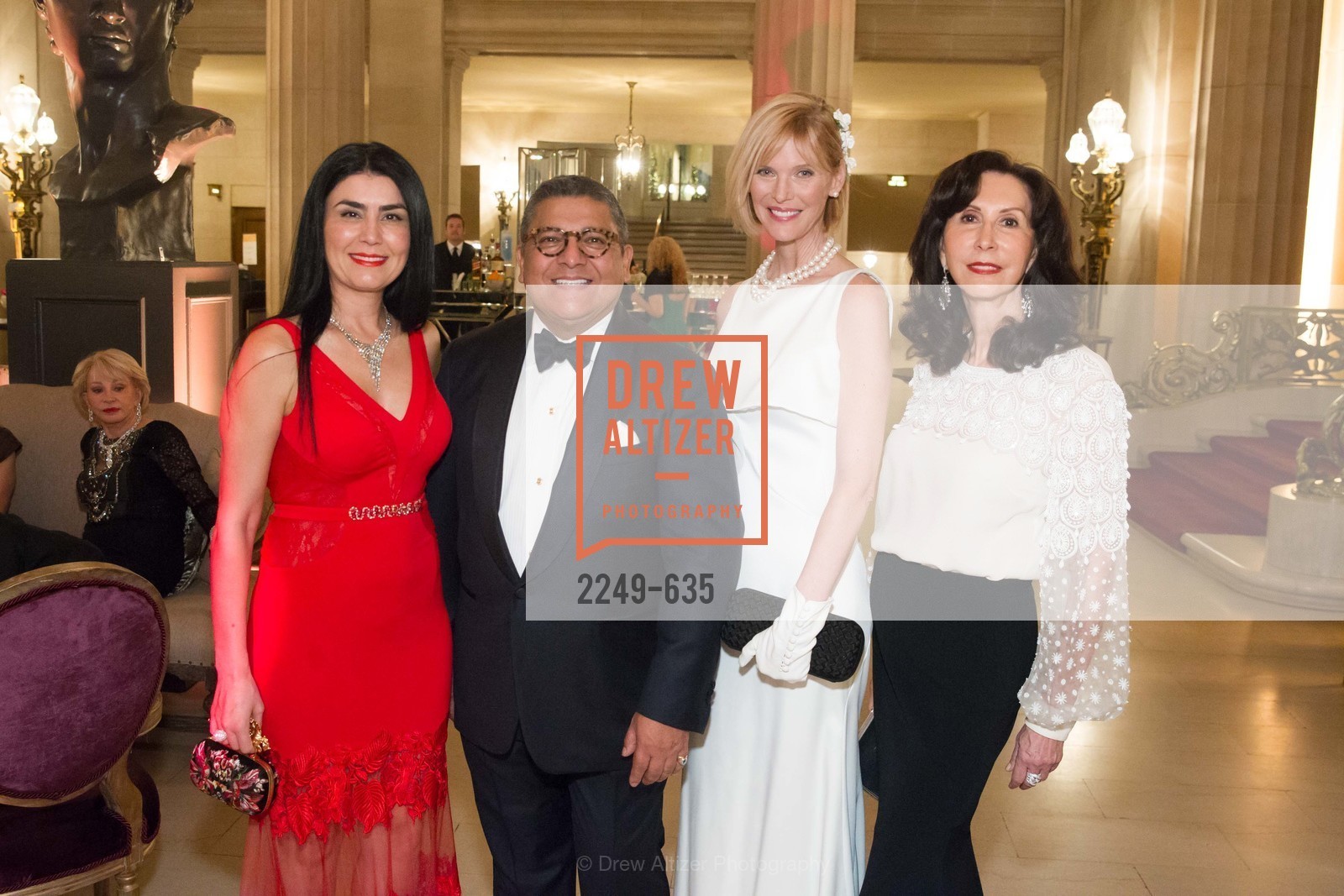 Afsaneh Akhtari, Riccardo Benavides, Karen Richardson, Carolyn Chandler, An Evening on the Stage Honoring Renaissance Man Gordon Getty, War Memorial Opera House. 301 Van Ness Ave, December 7th, 2015,Drew Altizer, Drew Altizer Photography, full-service agency, private events, San Francisco photographer, photographer california