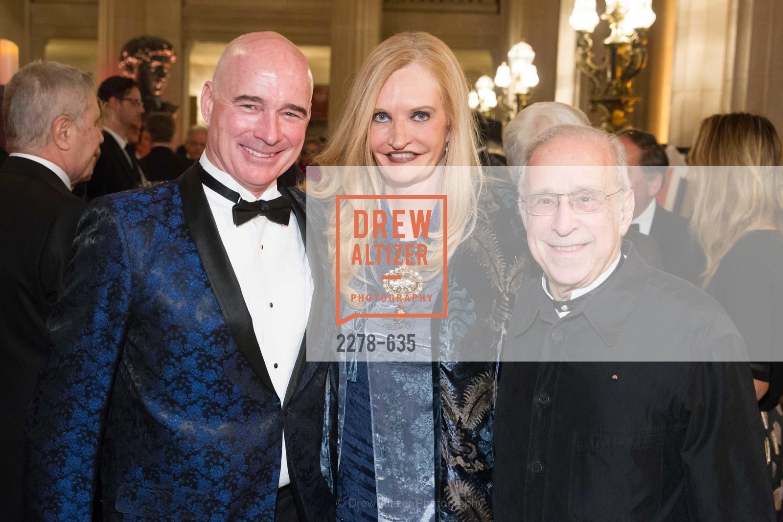 Christopher Freye, Beth Townsend, Lawrence Foster, An Evening on the Stage Honoring Renaissance Man Gordon Getty, War Memorial Opera House. 301 Van Ness Ave, December 7th, 2015,Drew Altizer, Drew Altizer Photography, full-service event agency, private events, San Francisco photographer, photographer California