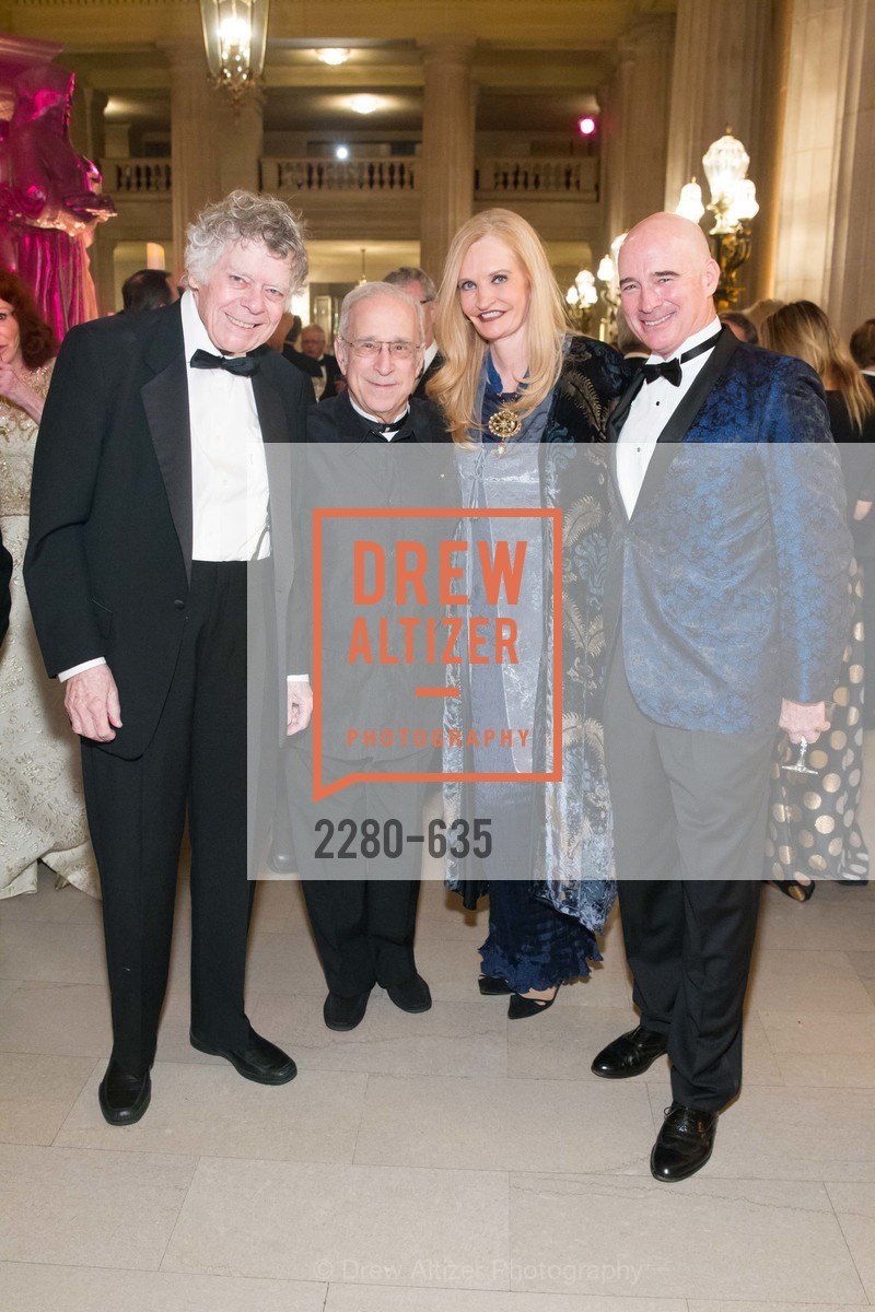 Gordon Getty, Lawrence Foster, Beth Townsend, Christopher Freye, An Evening on the Stage Honoring Renaissance Man Gordon Getty, War Memorial Opera House. 301 Van Ness Ave, December 7th, 2015,Drew Altizer, Drew Altizer Photography, full-service agency, private events, San Francisco photographer, photographer california
