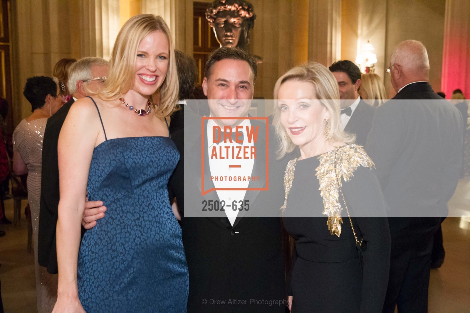 Holly Cuggino, Michael Cuggino, Barbara Brown, An Evening on the Stage Honoring Renaissance Man Gordon Getty, War Memorial Opera House. 301 Van Ness Ave, December 7th, 2015,Drew Altizer, Drew Altizer Photography, full-service agency, private events, San Francisco photographer, photographer california