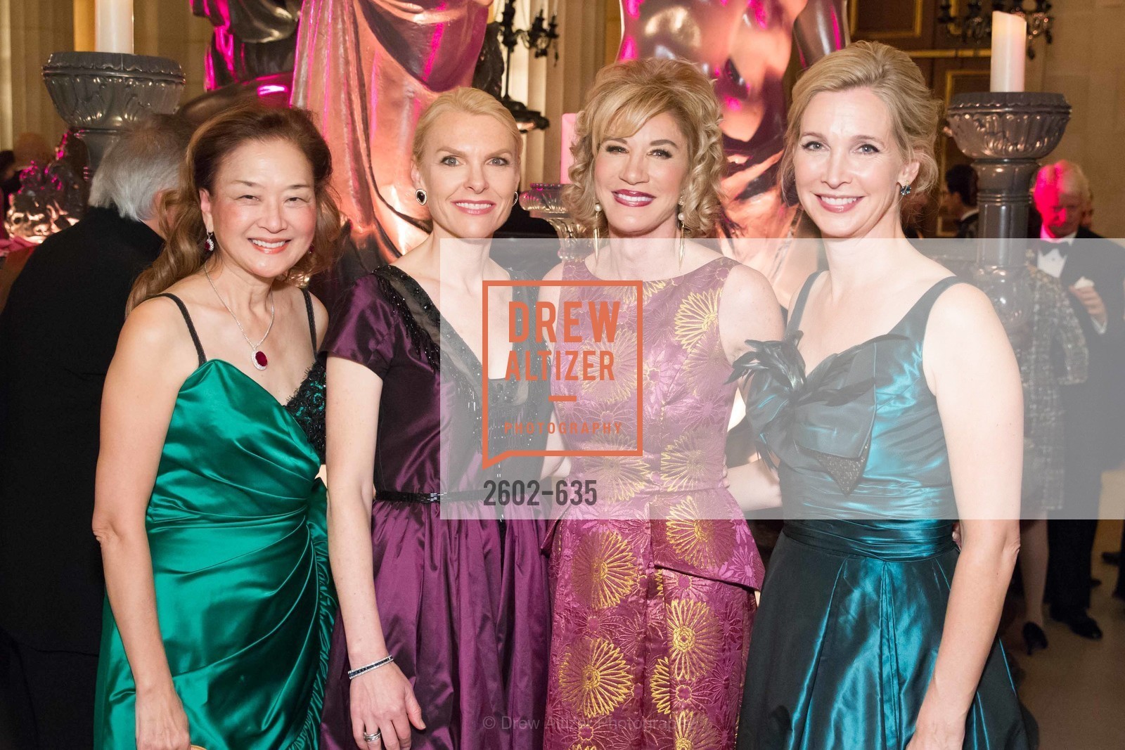Olivia Decker, Linle Froeb, Mary Poland, Courtney Labe, An Evening on the Stage Honoring Renaissance Man Gordon Getty, War Memorial Opera House. 301 Van Ness Ave, December 7th, 2015,Drew Altizer, Drew Altizer Photography, full-service event agency, private events, San Francisco photographer, photographer California