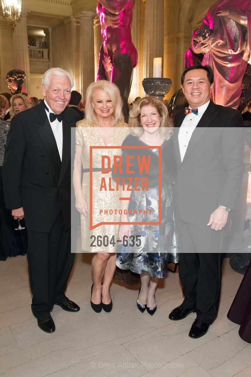 Bob Friese, Chandra Friese, Celeste Woo, Darryl Woo, An Evening on the Stage Honoring Renaissance Man Gordon Getty, War Memorial Opera House. 301 Van Ness Ave, December 7th, 2015,Drew Altizer, Drew Altizer Photography, full-service event agency, private events, San Francisco photographer, photographer California