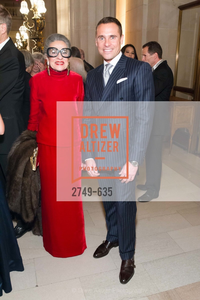 Joy Venturini Bianchi, Jeffery Garelick, An Evening on the Stage Honoring Renaissance Man Gordon Getty, War Memorial Opera House. 301 Van Ness Ave, December 7th, 2015,Drew Altizer, Drew Altizer Photography, full-service agency, private events, San Francisco photographer, photographer california