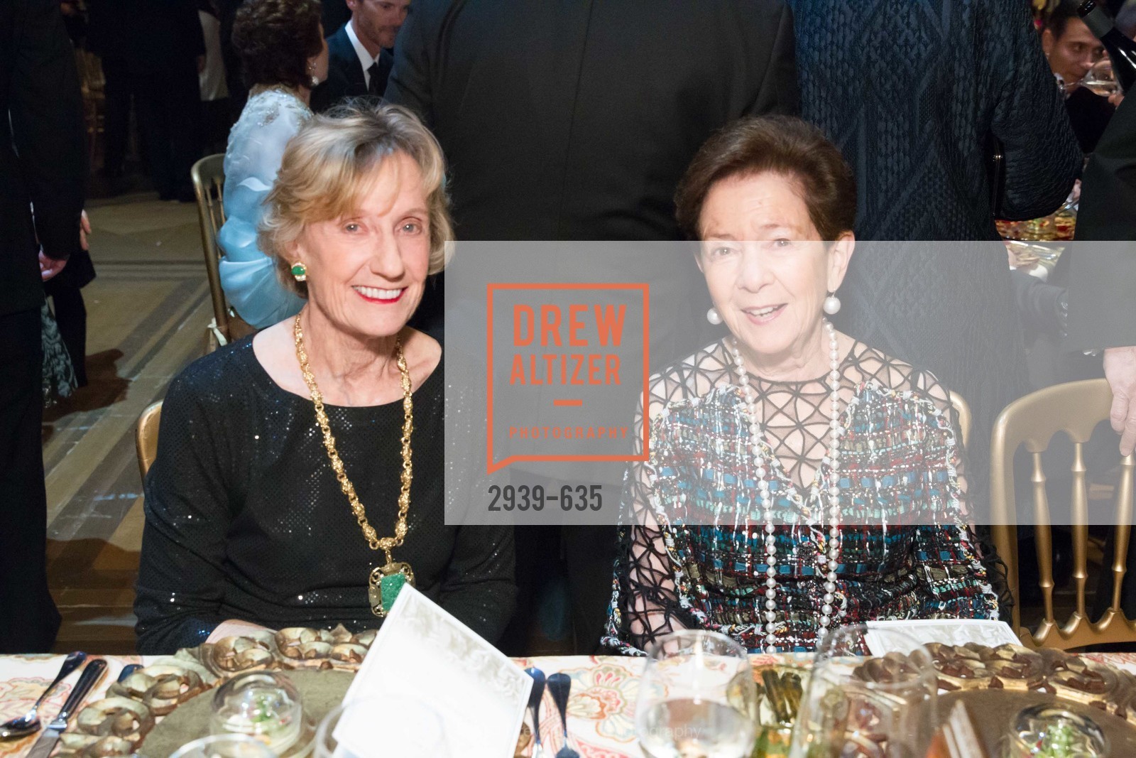 Nancy Bechtle, Roselyne Swig, An Evening on the Stage Honoring Renaissance Man Gordon Getty, War Memorial Opera House. 301 Van Ness Ave, December 7th, 2015,Drew Altizer, Drew Altizer Photography, full-service agency, private events, San Francisco photographer, photographer california
