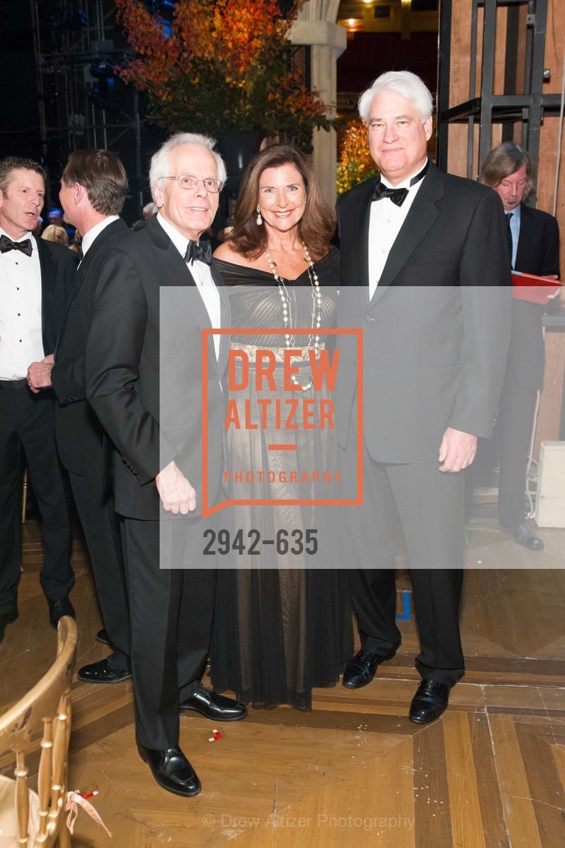 Joachim Bechtle, Linda Zider, Phillip Wilson, An Evening on the Stage Honoring Renaissance Man Gordon Getty, War Memorial Opera House. 301 Van Ness Ave, December 7th, 2015,Drew Altizer, Drew Altizer Photography, full-service agency, private events, San Francisco photographer, photographer california