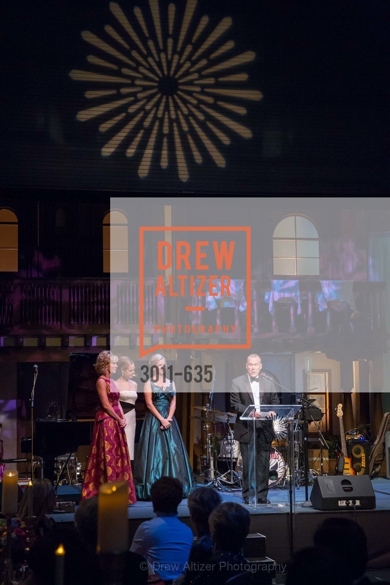 Mary Poland, Charlot Malin, Courtney Labe, David Gockley, An Evening on the Stage Honoring Renaissance Man Gordon Getty, War Memorial Opera House. 301 Van Ness Ave, December 7th, 2015,Drew Altizer, Drew Altizer Photography, full-service agency, private events, San Francisco photographer, photographer california