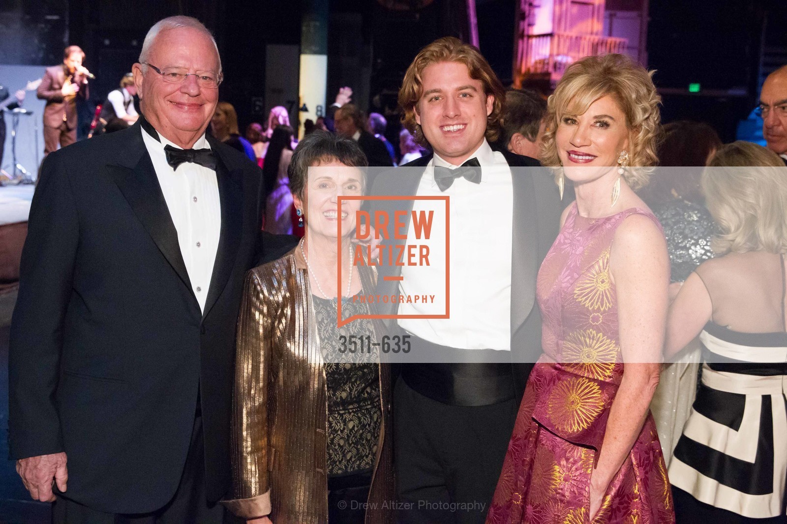 Dixon Doll, Carol Doll, Stratton Poland, Mary Poland, An Evening on the Stage Honoring Renaissance Man Gordon Getty, War Memorial Opera House. 301 Van Ness Ave, December 7th, 2015,Drew Altizer, Drew Altizer Photography, full-service agency, private events, San Francisco photographer, photographer california