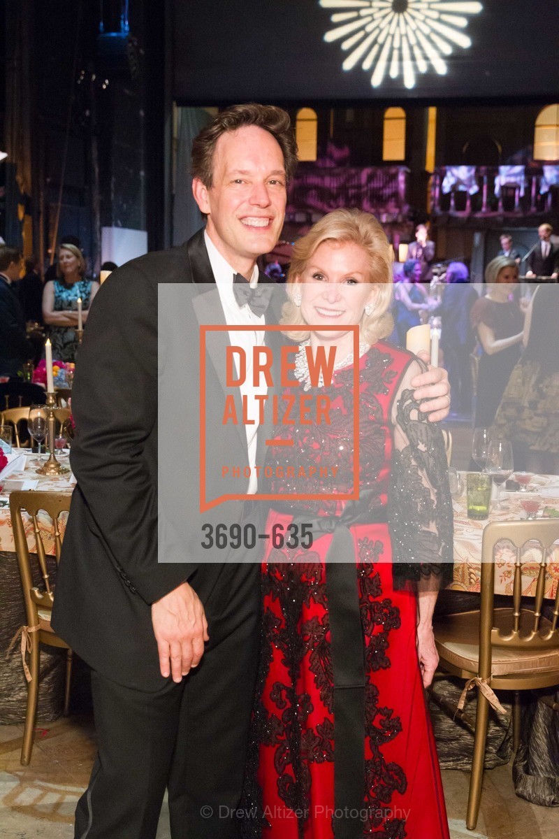Jake Heggie, Dede Wilsey, An Evening on the Stage Honoring Renaissance Man Gordon Getty, War Memorial Opera House. 301 Van Ness Ave, December 7th, 2015
