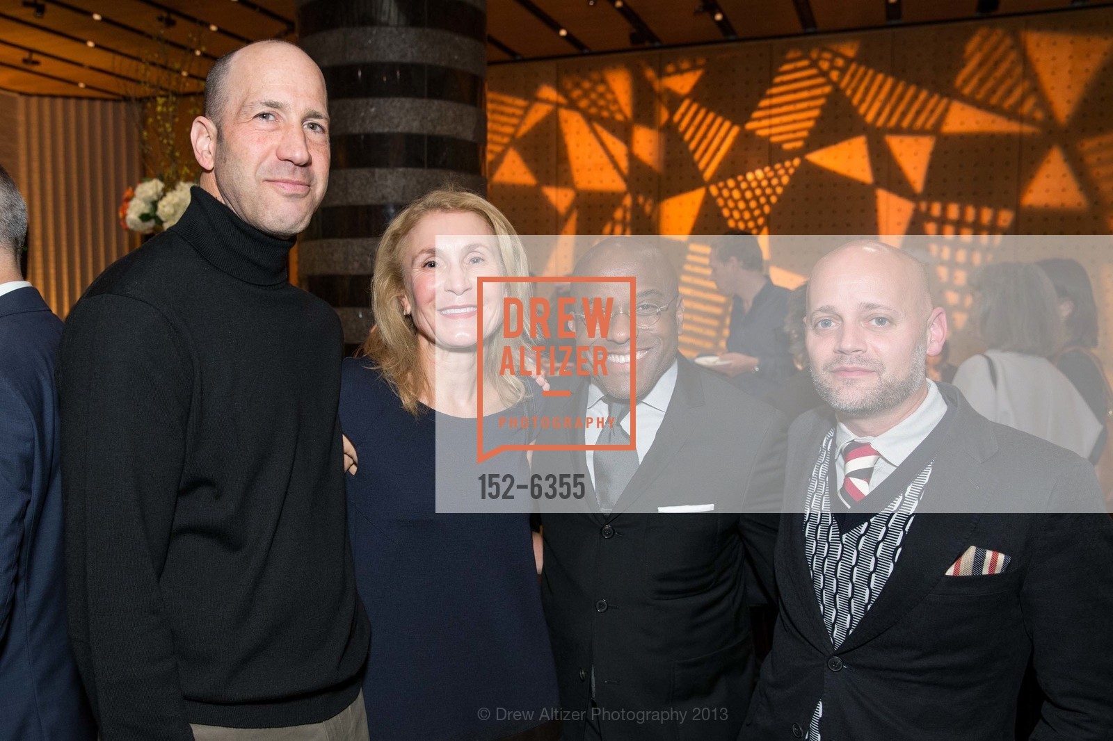 Daniel Rowen, Lizanne Suter, Marcus Keller, Robert McMillan, Christian Marclay: The Clock Opening Reception at SFMOMA, US, April 2nd, 2013, Photo #152-6355 Daniel Rowen, Lizanne Suter, Marcus Keller, Robert McMillan, Photo #152-6355