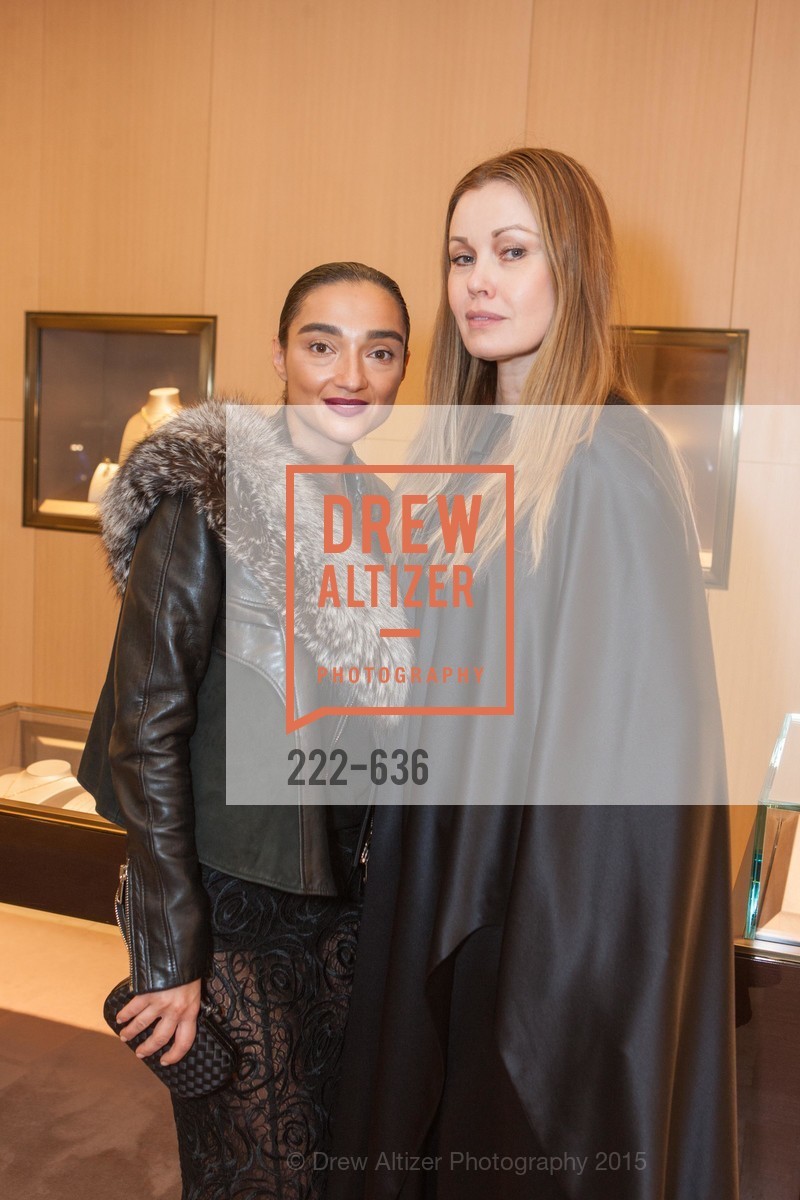 Olya Dzilikhova, Tatiana Sorokko, Bulgari San Francisco Presents WINE, WHISKEY & WATCHES, Bulgari San Francisco. 200 Stockton Street, December 8th, 2015,Drew Altizer, Drew Altizer Photography, full-service agency, private events, San Francisco photographer, photographer california