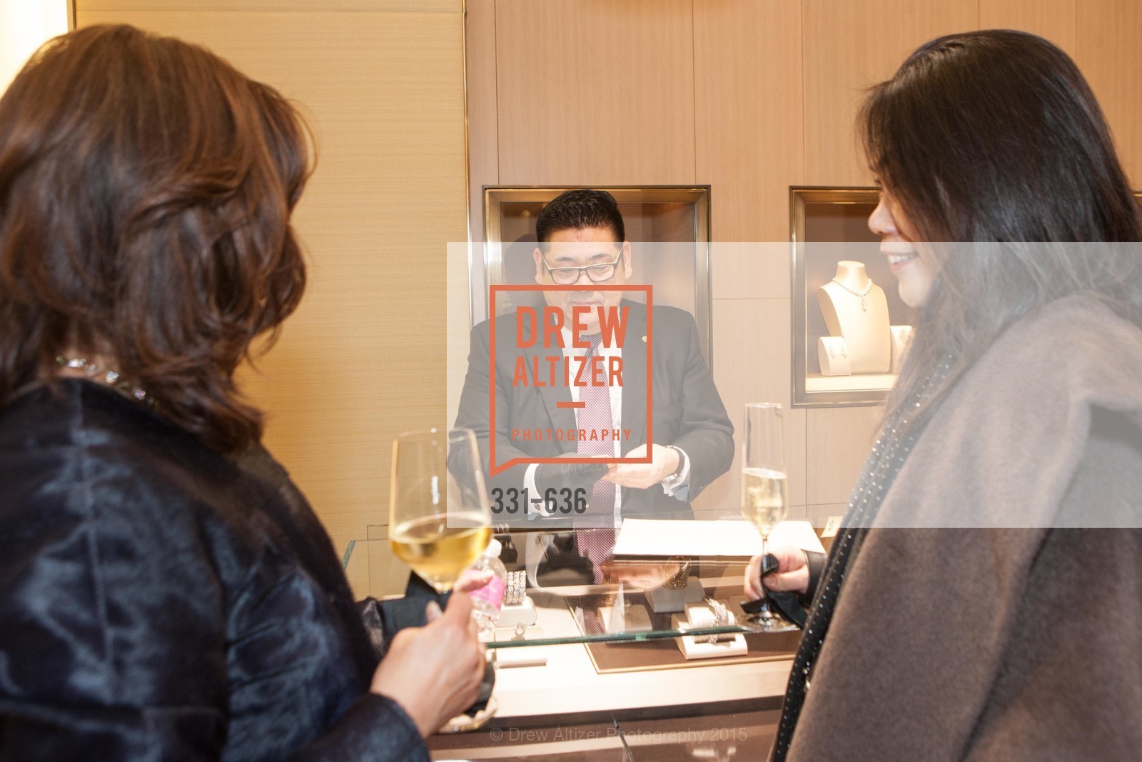 MIchelle Tai, Neil Kimura, Xiaojun Lee, Bulgari San Francisco Presents WINE, WHISKEY & WATCHES, Bulgari San Francisco. 200 Stockton Street, December 8th, 2015,Drew Altizer, Drew Altizer Photography, full-service agency, private events, San Francisco photographer, photographer california