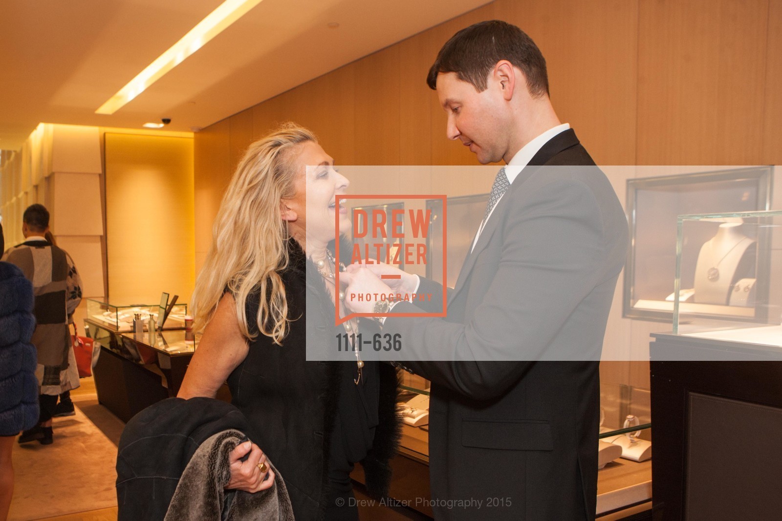 Suzanna Jackson, Ivan Bekichev, Bulgari San Francisco Presents WINE, WHISKEY & WATCHES, Bulgari San Francisco. 200 Stockton Street, December 8th, 2015,Drew Altizer, Drew Altizer Photography, full-service event agency, private events, San Francisco photographer, photographer California