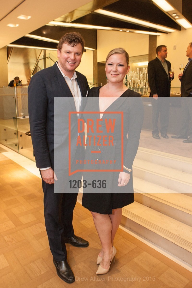 Josh Reynolds, Liz Curtis, Bulgari San Francisco Presents WINE, WHISKEY & WATCHES, Bulgari San Francisco. 200 Stockton Street, December 8th, 2015,Drew Altizer, Drew Altizer Photography, full-service agency, private events, San Francisco photographer, photographer california