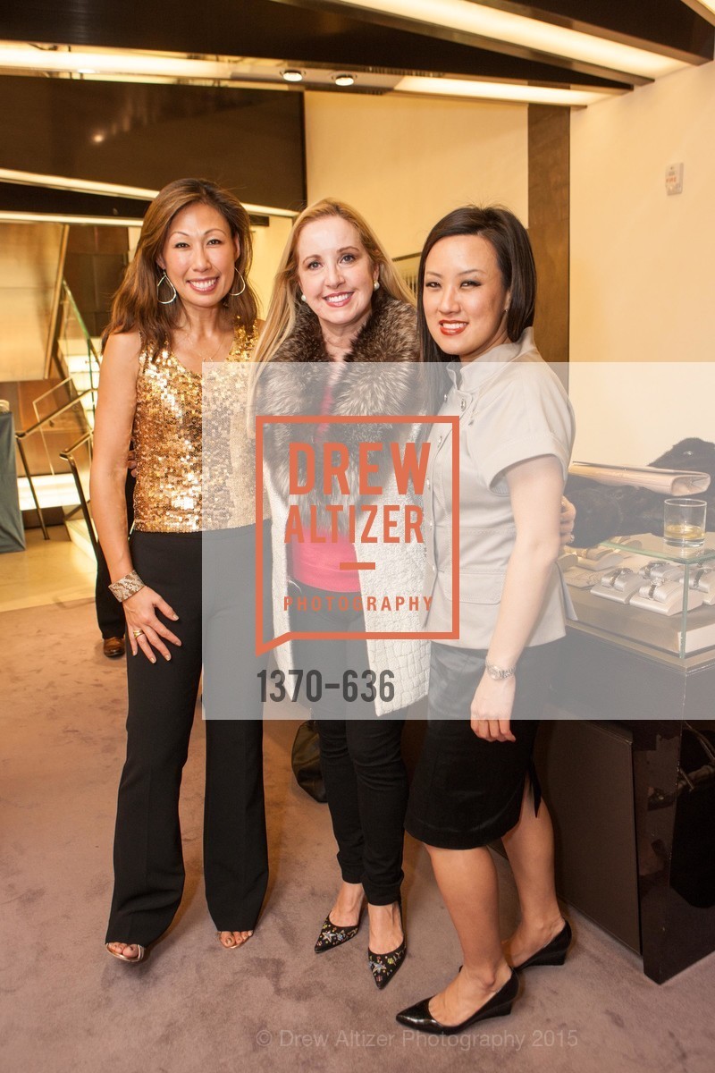 Joy Boatwright, Carla Zuber, Anita Chung, Bulgari San Francisco Presents WINE, WHISKEY & WATCHES, Bulgari San Francisco. 200 Stockton Street, December 8th, 2015,Drew Altizer, Drew Altizer Photography, full-service agency, private events, San Francisco photographer, photographer california