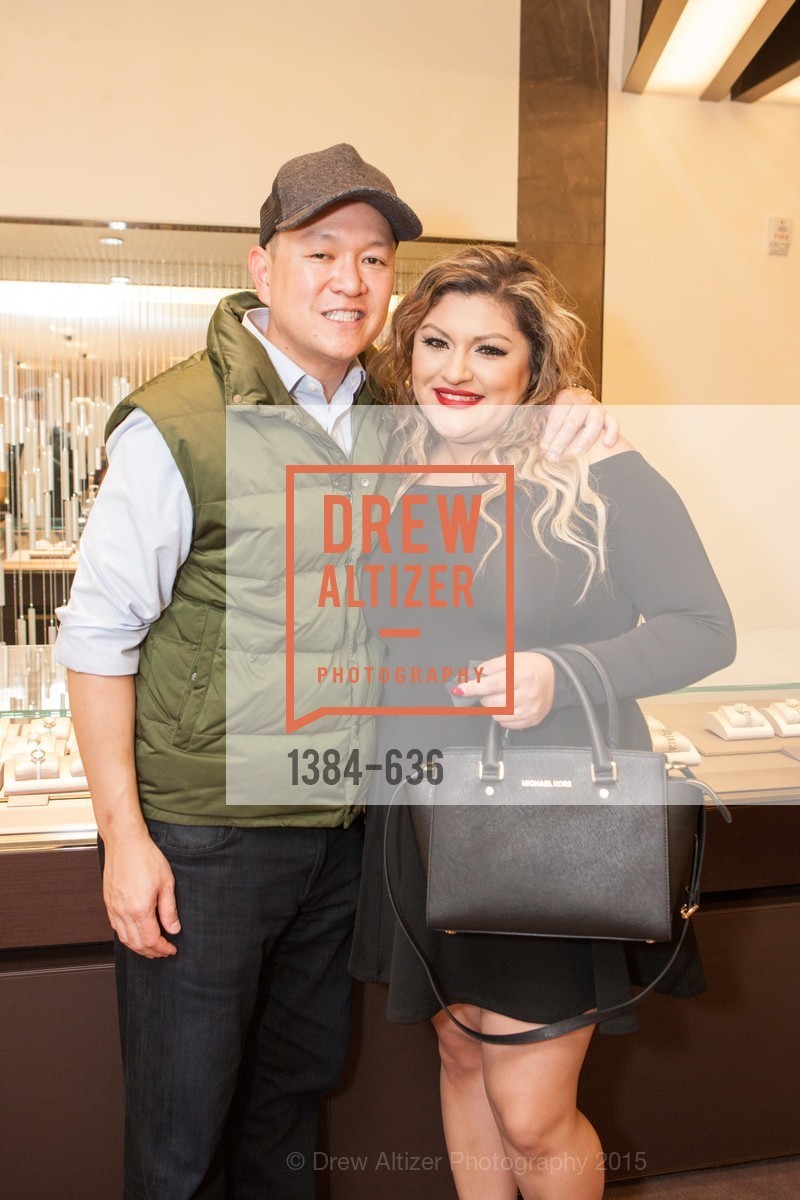 Chris Fong, Ellie Valdez, Bulgari San Francisco Presents WINE, WHISKEY & WATCHES, Bulgari San Francisco. 200 Stockton Street, December 8th, 2015,Drew Altizer, Drew Altizer Photography, full-service agency, private events, San Francisco photographer, photographer california