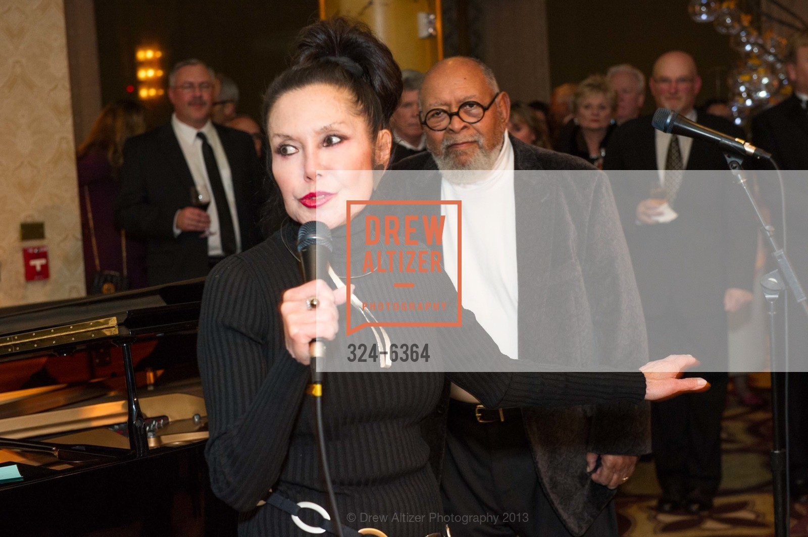 Janice Mirikirtani, Reverend Cecil Williams, 25th Anniversary Holiday HOB NOB ON THE HILL, US, December 6th, 2013