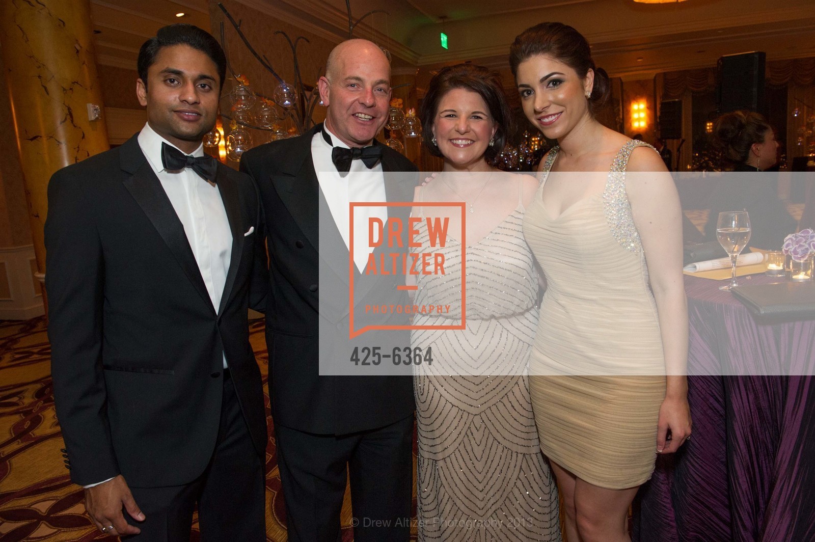 Aniel Vallurupalli, Kevin Causey, Brigett Lanza, Daniella Vallurupalli, 25th Anniversary Holiday HOB NOB ON THE HILL, US, December 6th, 2013