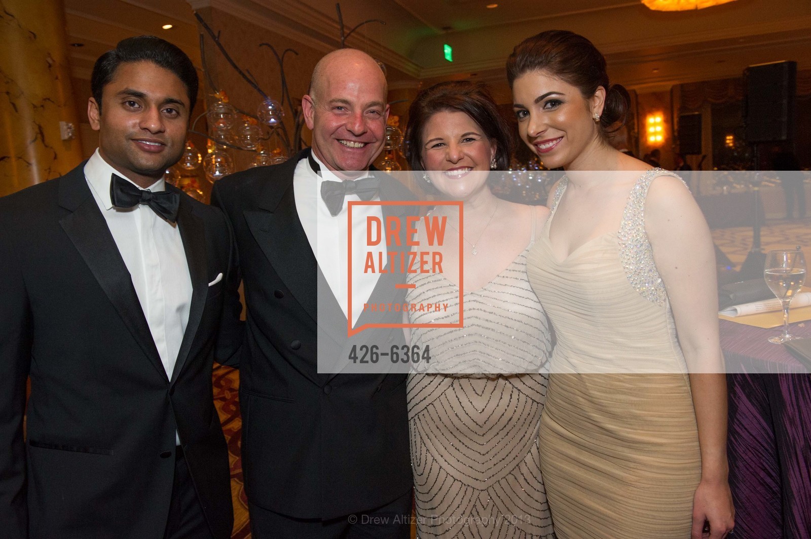 Aniel Vallurupalli, Kevin Causey, Brigett Lanza, Daniella Vallurupalli, 25th Anniversary Holiday HOB NOB ON THE HILL, US, December 6th, 2013
