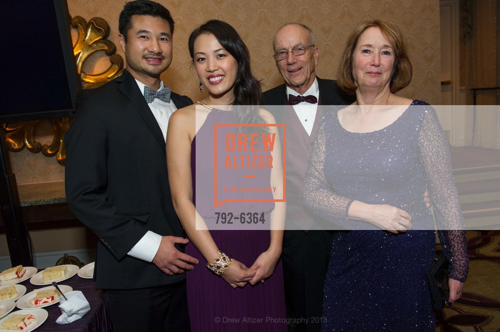 Vernon Ng, Crystal Ng, Peter Jegers, Gay Jegers, 25th Anniversary Holiday HOB NOB ON THE HILL, US, December 6th, 2013