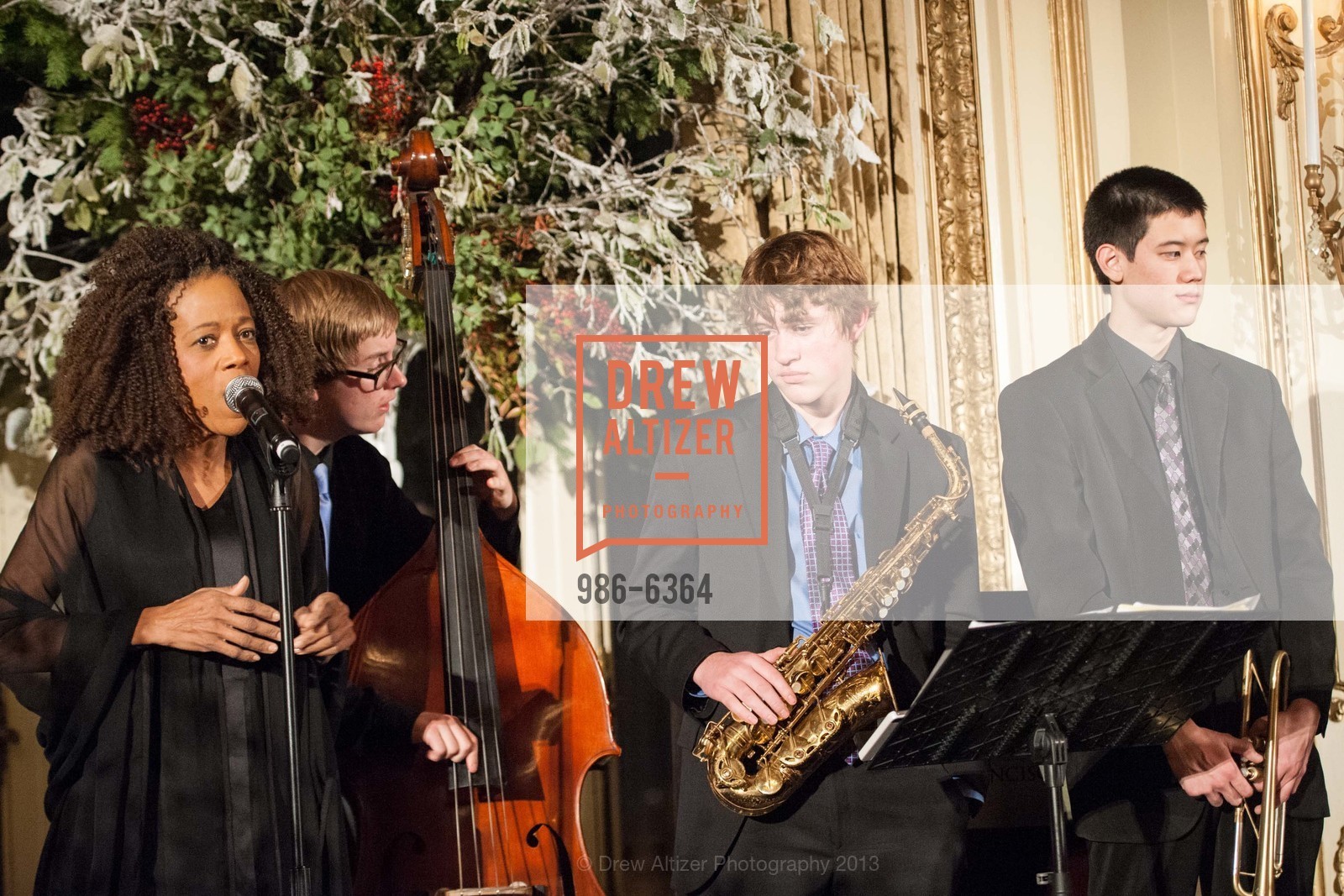 Performance By Paula West, 25th Anniversary Holiday HOB NOB ON THE HILL, US, December 6th, 2013,Drew Altizer, Drew Altizer Photography, full-service agency, private events, San Francisco photographer, photographer california