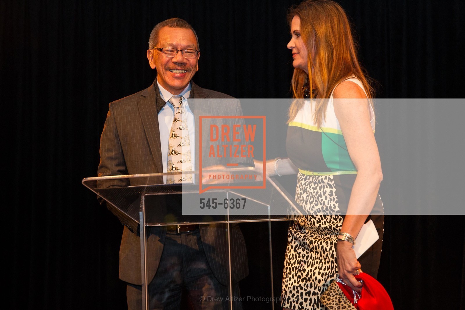 Supervisor Norman Yee, Tanya Peterson, ZooFest 2013 Hard Hat & Tails, US, May 11th, 2013