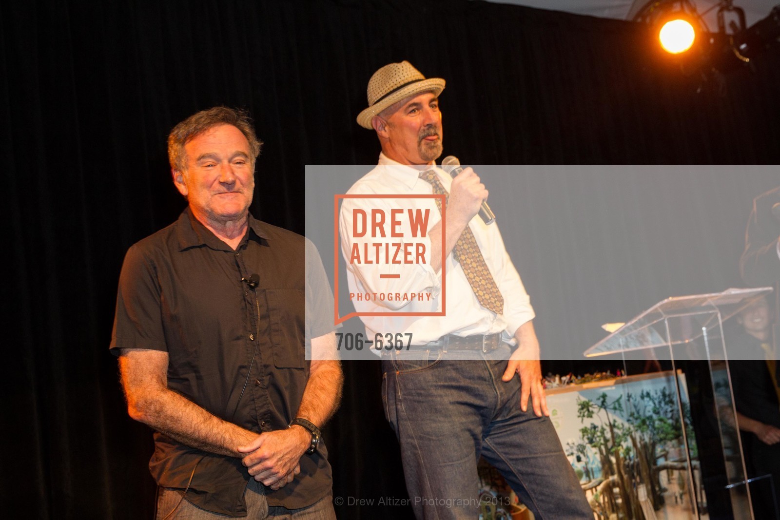 Robin Williams, ZooFest 2013 Hard Hat & Tails, US, May 11th, 2013,Drew Altizer, Drew Altizer Photography, full-service agency, private events, San Francisco photographer, photographer california